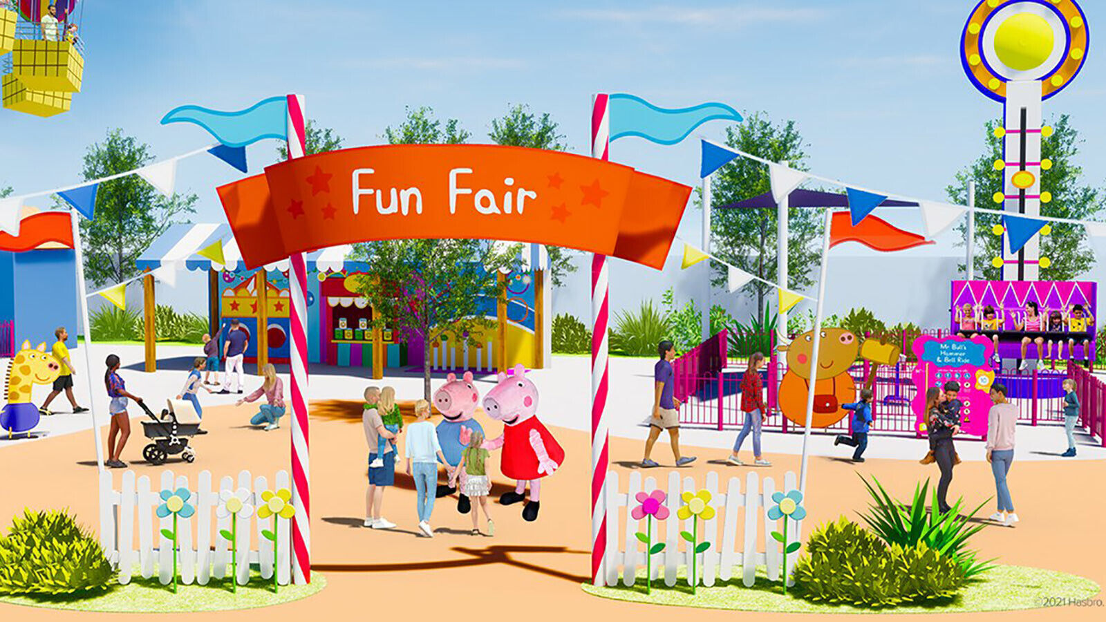 Peppa Pig is getting her own Orlando-area theme park, complete with muddy puddles